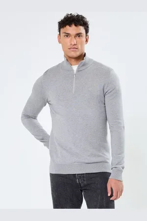 SELECTED Slhberg Half Zip Cardigan B Noos