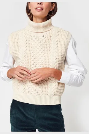 SELECTED Slfbirtha Sl Knit Vest Rollneck B