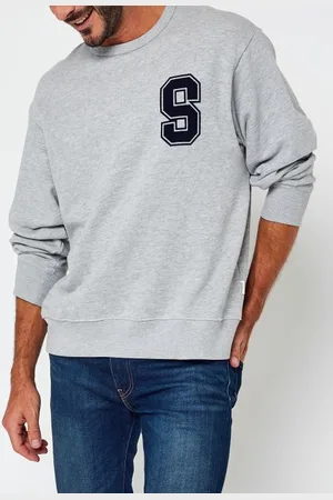 SELECTED Slhoversizepiagi Print Crew Neck Sweat W