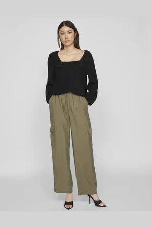 VILA Visuva Straight Hw Cargo Pants