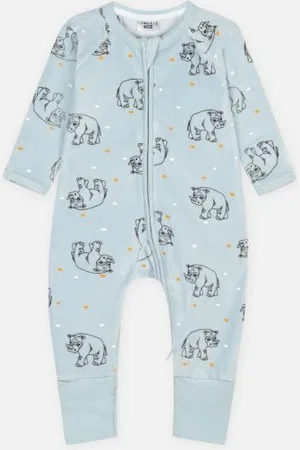 Dim Pyjama Bébé Velours - Unitaire