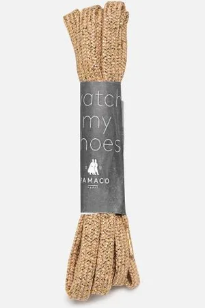 Famaco Lacets Lurex Plat 90 cm
