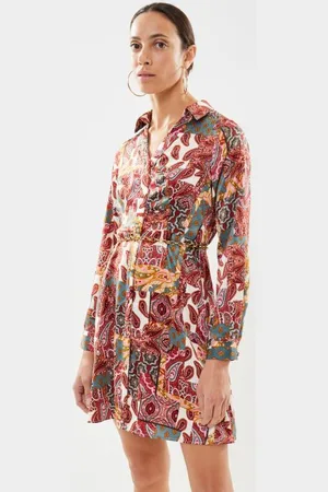 VERO MODA Vmdita L/S Short Shirt Dress Wvn Lcs