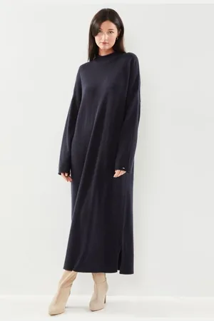 Tommy Hilfiger Soft Wool Midi Dress