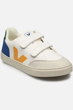Veja Small V-12 Velcro Leather
