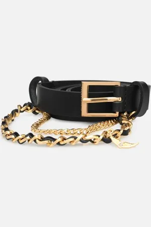 Zadig & Voltaire Rock Chain Belt Leather