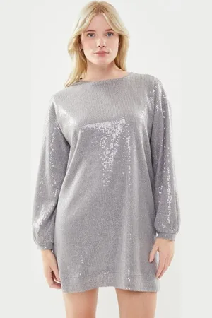Pieces® PCFAWN LS SWEAT DRESS