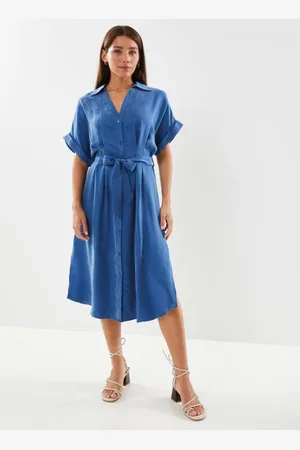 VILA Vipalomina Ss Shirt Dress/Su/Rou