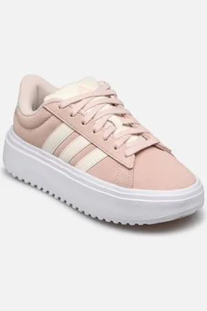 adidas Grand Court Platform Suede W