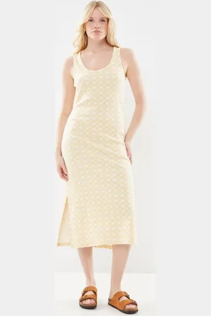 The Tiny Big Sister “Geometric” Tank Midi Dress