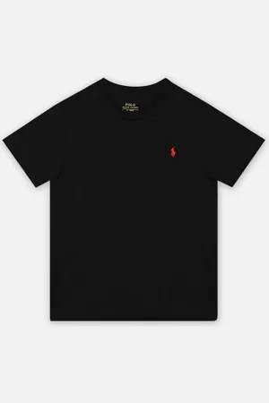 Ralph Lauren T-shirt col rond jersey de coton kids NPU