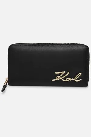 Karl Lagerfeld K/Signature 2.0 Cont Zip Wllt