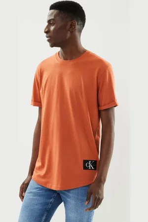 Calvin Klein Badge Round Hem Tee