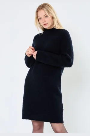 SELECTED SLFLULU LS HIGH NECK KNIT DRESS