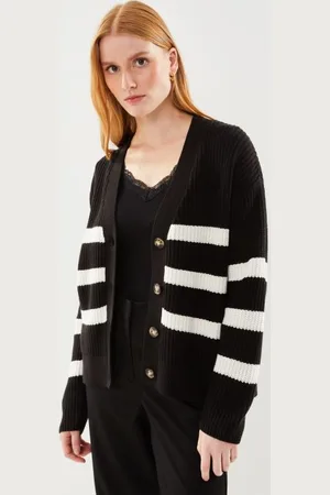 SELECTED Slfbloomie Ls Knit V-Neck Cardigan Noos
