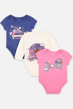 Converse Starry Night 3Pk Bodysuit