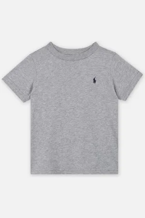 Ralph Lauren T-Shirt Col Rond Jersey De Coton Kids 832904