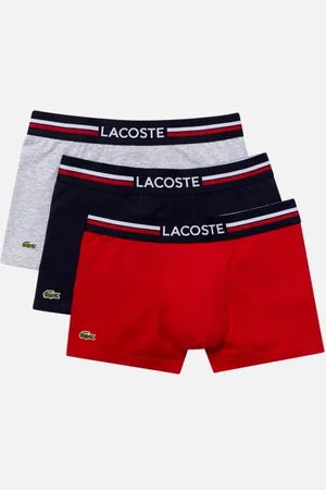 Lacoste Pack De 3 Boxer Courts
