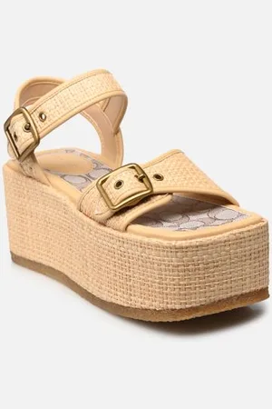 Coach Naomi Raffia Flatfor