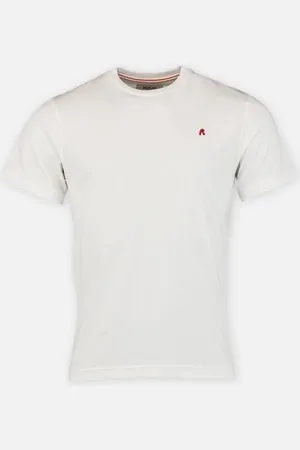 Replay REGULAR T-Shirt JERSEY RED LOGO