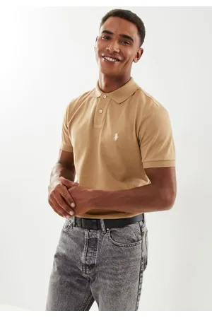 Ralph Lauren Polo coupe ajustée en piqué 710680784