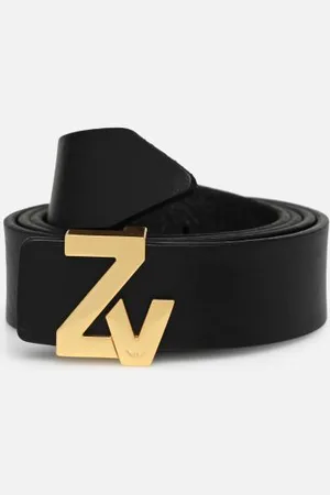Zadig & Voltaire Zv Initiale La Belt 30Mm Natur