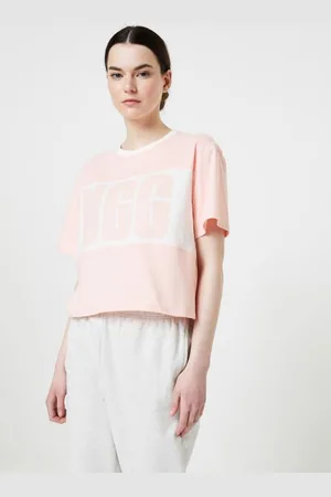 UGG W JORDENE COLORBLOCKED LOGO TEE
