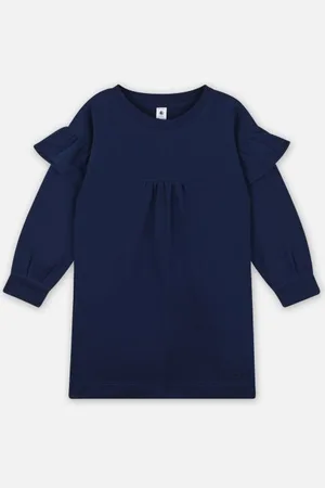 Petit Bateau Robe ML Fille Carry