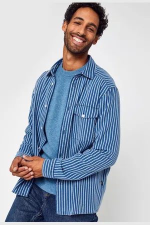 Casual Friday Alvin LS striped overshirt