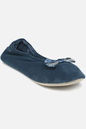 Isotoner Ballerine - Microvelours - Noeud Précieux