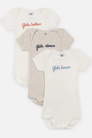 Petit Bateau 3 Bodies Us MC - A0AJB00