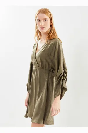VILA Vimora 3/4 Short Dress/Rou