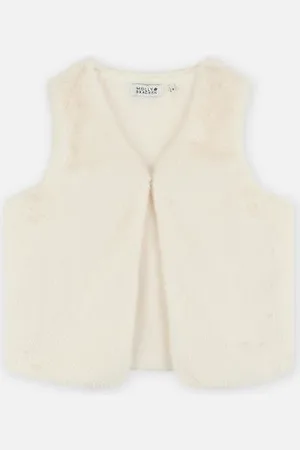 Molly Bracken Girls Woven Sleeveless Jacket MME150ACN
