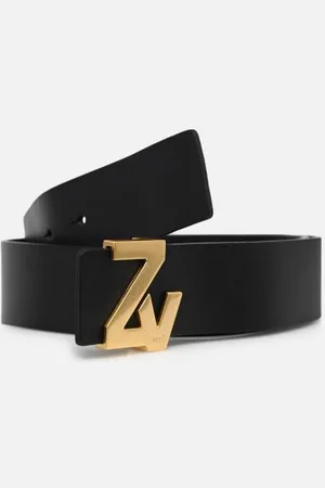 Zadig & Voltaire Zv Initiale La Belt 40Mm Natur