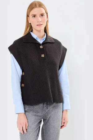 B YOUNG BYMILONE POLO VEST