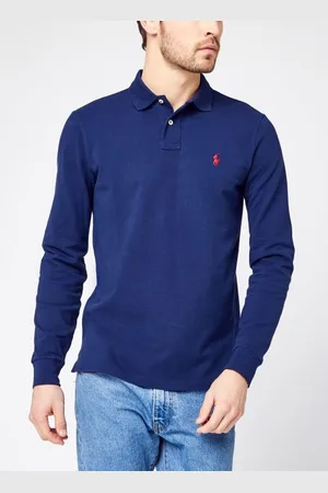 Ralph Lauren Polo coupe ajustée en piqué 710680790
