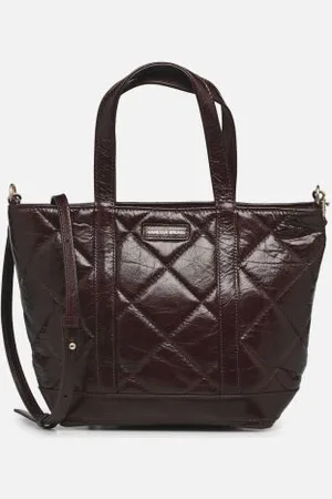 Vanessa Bruno Cabas S Bandouliene en Cuir Froisse Matelasse