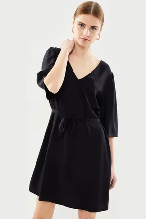 VILA Visommi V-Neck 3/4 Short Dress