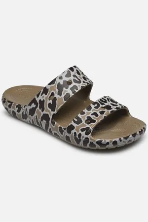 Crocs Classic Animal Print Sandal KLd