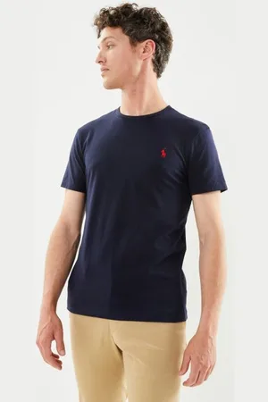 Ralph Lauren T-shirt ajusté à col rond en jersey