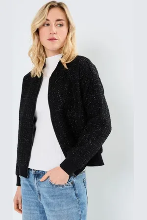 VILA VIKIPPI LS TWEED BOMBER JACKET/C30