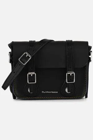 Dr. Martens 7" leather satchel