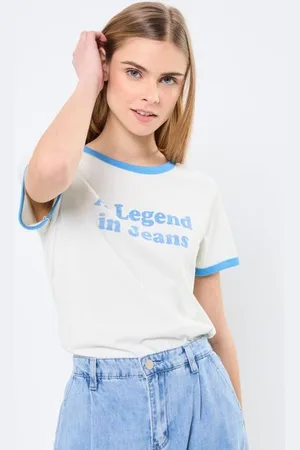 Wrangler Ringer Tee White