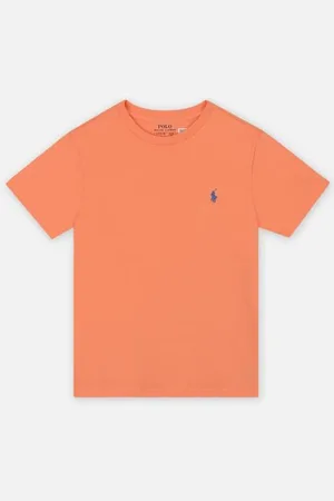 Ralph Lauren T-Shirt Col Rond Jersey De Coton Kids 832904