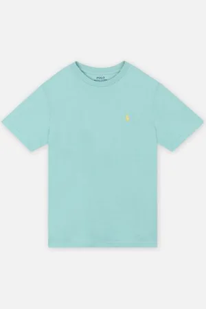 Ralph Lauren T-Shirt Col Rond Jersey De Coton Kids 832904