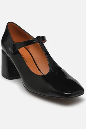 Georgia Rose Argila - Cuir Vernis plissé