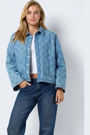 Noisy May NMCLARA QUILT DENIM JACKET