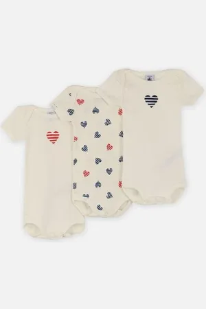 Petit Bateau 3 Bodies Us MC A0CXD00