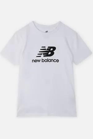 New Balance New Balance Jersey Stacked Logo Tee Girl