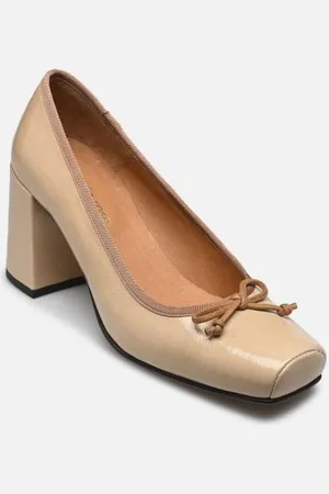 Georgia Rose Abale - Cuir Vernis plissé